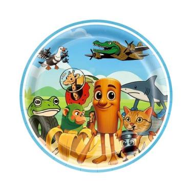 Imagem de Artigos Para Festa De Chá De Bebê Infantil Tema Italiano Brainrot Tung