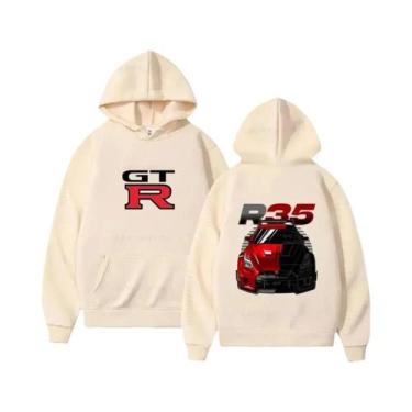 Imagem de Moletom Masculino De Manga Longa Com Capuz Estilo Streetwear Initial D