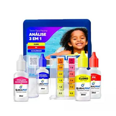 Imagem de Medidor De Tratamento De Água Para Piscinas Alcalinidade E Ph - Global