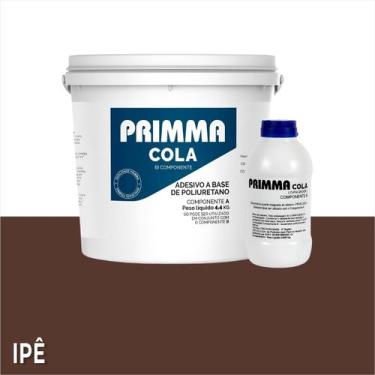 Imagem de Cola Pu Primma Flex 5kg Calafetação  Massa  Madeira Ipe - Conner