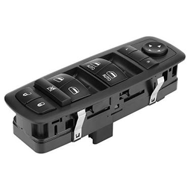 Imagem de AMONIDA Poderoso Interruptor de Janela de Energia Elétrica Frontal Esquerda do Lado do Motorista Adequado para Ram 2009-2012 Preto