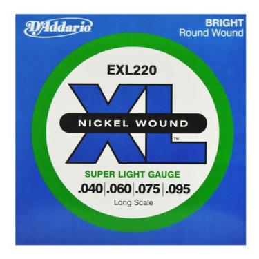 Imagem de Encordoamento Contra-Baixo Super Ligth .040-.095 - D'Addario