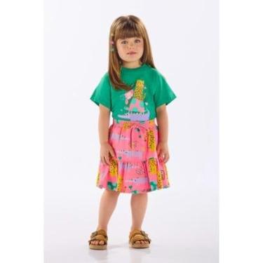 Imagem de Conjunto Infantil com Blusa e Saia Up Baby-Feminino