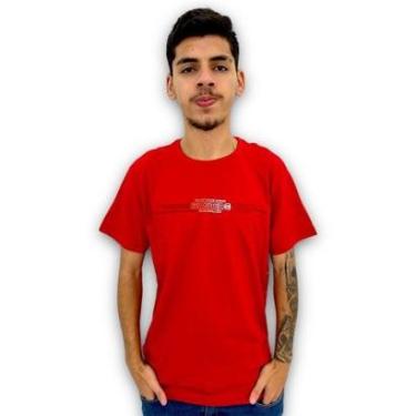 Imagem de Camiseta Gangster Masculina Estampada Original Moda Verão-Masculino