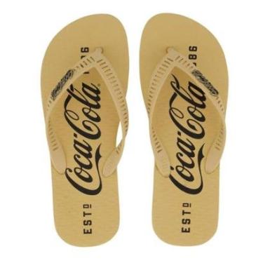 Imagem de Chinelo Coca Cola 1886 Preto e Branco Original-Unissex