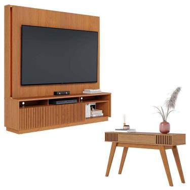 Imagem de Estante Home Theater Jordão Com Aparador Riviera Freijó – Colibri