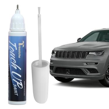 Imagem de PAU LAU Tinta de retoque de cristal metálico granito para JEEP Match, kit de reparo de arranhões de pintura de carro, caneta removedor de arranhões 2 em 1 com secagem rápida colorida de revestimento