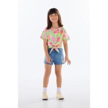 Imagem de Blusa Infantil Feminino em Cotton Quimby-Feminino