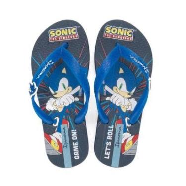 Imagem de Chinelo Infantil Ipanema Sonic Lets Azul-Masculino
