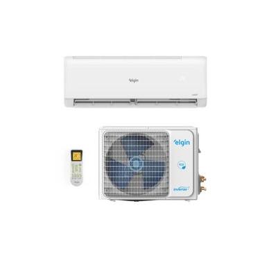 Imagem de Ar Condicionado Split Inverter Elgin Hi Wall Eco II 9000 BTUs Quente e Frio HJQI09C2WB - 220V