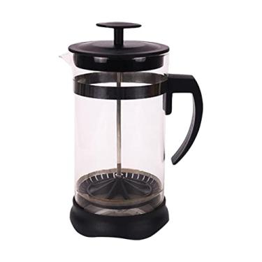 Imagem de Cafeteira French Press com Vidro Resistente ao Calor e Alta Densidade para Casa Escritório Chaleira Premium Infusão em 4 Minutos Design Fácil de Usar Ótima Filtração Múltiplos Usos