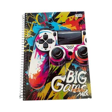Imagem de Caderno Universitário 96 folhas 1 M Big Game - NOVA Cadernos