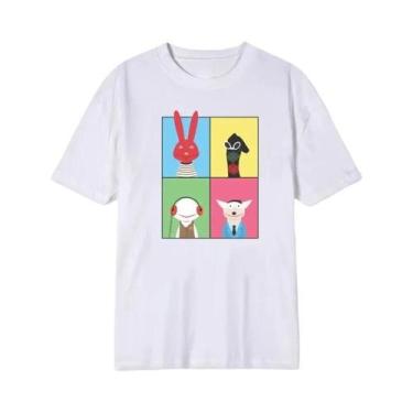 Imagem de Camiseta Unissex Masculina E Feminina, Divertida, Casual, Com Gola Red