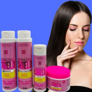 Imagem de Charmelle Desmaia Cabelo Kit Hidratação Intensa e Brilho Natural
