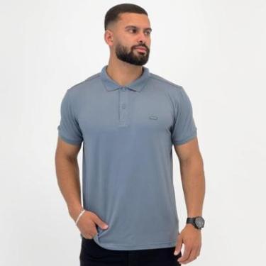 Imagem de Camisa Polo Gangster Manga Curta com Botão Masculina-Masculino