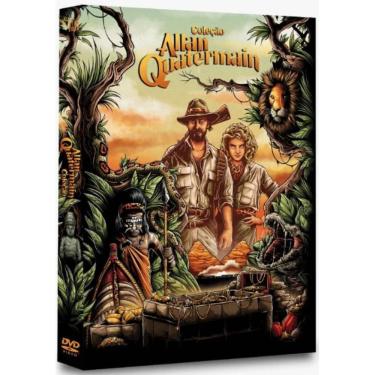 Imagem de Box dvd coleção allan quatermain   2 discos + luva + cards  