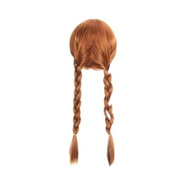 Imagem de Tiara E Peruca Da Princesa Elsa Anna Para Crianças, Acessórios De Fant