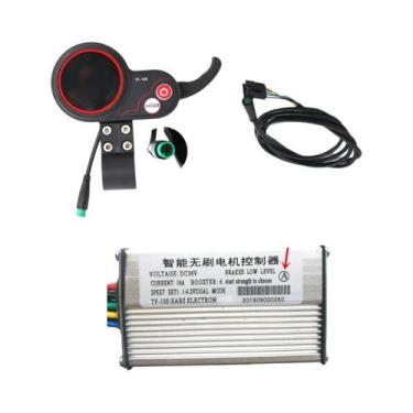 Imagem de Controlador De Painel Para Patinete Elétrico 5 E 6 Pinos TF100 Com Dis