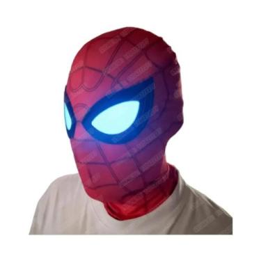Imagem de Máscara De Cosplay Do Homem-Aranha Miles Morales Com Luminescência, Ac