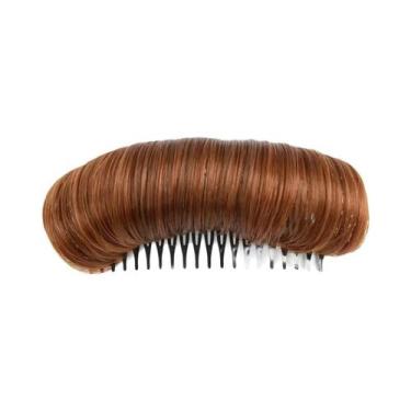 Imagem de Almofada De Cabelo Feminina Para Volume, Com Fibra Invisível E Efeito 