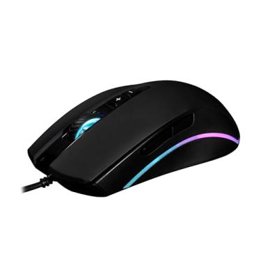 Imagem de MOUSE COM FIO MOUNT CL-MM046 PRETO/LED / 6.400DPI 1,5M CLANM