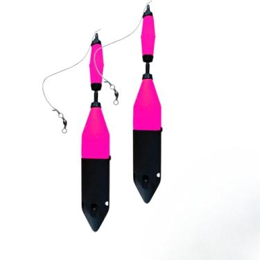 Imagem de Boia de Pesca Torpedo 45g com Design Aerodinâmico, Alta Estabilidade e Precisão para Arremessos de Longa Distância ideal para Lagoas, Rios, Represas Kit c/2UN
