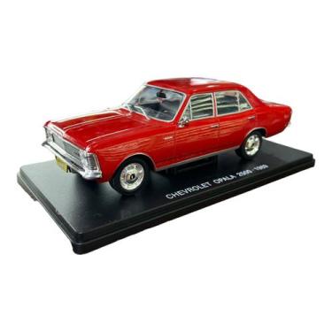 Imagem de Miniatura Chevrolet Opala 2500 1969 Vermelho Metal 1:24 - China