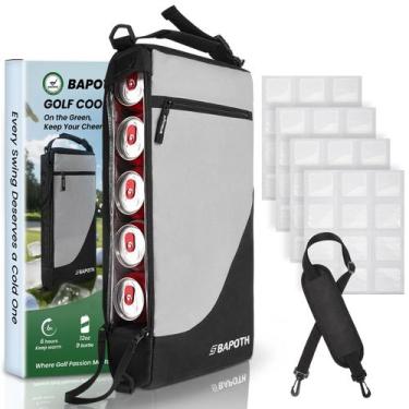 Imagem de Bolsa Térmica BAPOTH para Golfe com 4 Pacotes de Gelo 6 Horas 9 Latas 