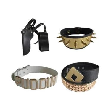 Imagem de Conjunto Completo De Cosplay Do Esquadrão Suicida Quinn Com Peruca, Pu