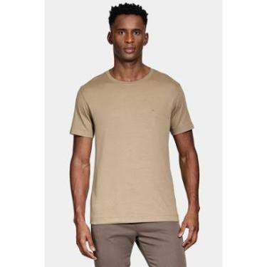 Imagem de Camiseta Aramis Manga Curta Interlock Pima Areia 116-Masculino