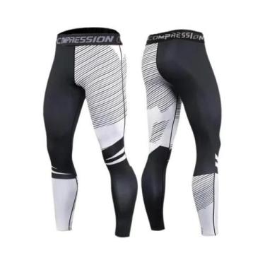 Imagem de Calças De Compressão Masculinas Casuais, Skinny, Para Treino, Academia