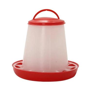 Imagem de Dispensador Automático De Ração E Água Para Aves, Container De Aliment