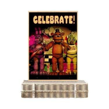 Imagem de Pôster Adesivo À Prova d'Água Fnaf Anime Five Nights at Freddy's Para 