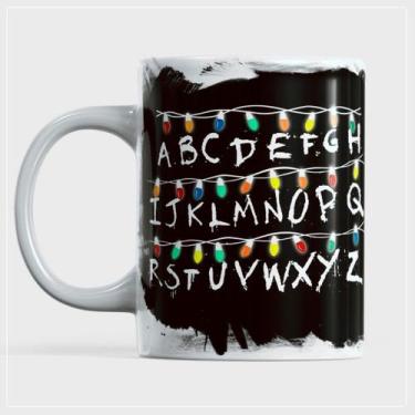 Imagem de Caneca Stranger Things Personalizada 325ml  Série Netflix  Presente Cr