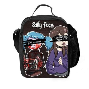 Imagem de Lancheira, bolsa térmica, bolsa portátil Bento Anime Sallys Faces - yi