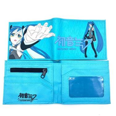 Imagem de Carteira Hatsune Miku Anime Characters Slim Bifold - Yiweisai