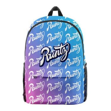 Imagem de Mochila escolar Runtys Kids Children Bag Poliéster 26x15x44cm - yiweis