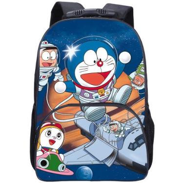 Imagem de Mochila escolar Doraemons Anime Saco escolar 30x18x44cm - 550g - yiwei