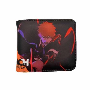 Imagem de Personagens de anime Wallet Bleach Kurosaki Ichigo para adultos - yiwe