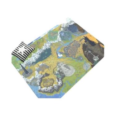 Imagem de Tapete Retro Antiderrapante L-Lords Game Rings Para Corredor, Sala De 