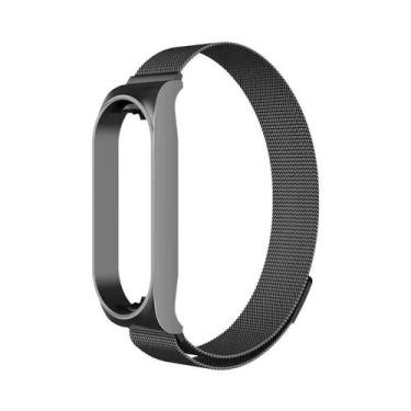 Imagem de Pulseira De Aço Inoxidável Milanese Para Xiaomi Mi Band 7 6 5 4 3, Pul