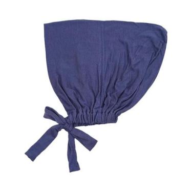 Imagem de Touca Hijab Modal Feminina, Turbante Interno Com Cordão, Lenço Islâmic