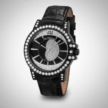 Imagem de Relógio Feminino Champion Ana Hickmann Couro Preto AH28160T-Feminino