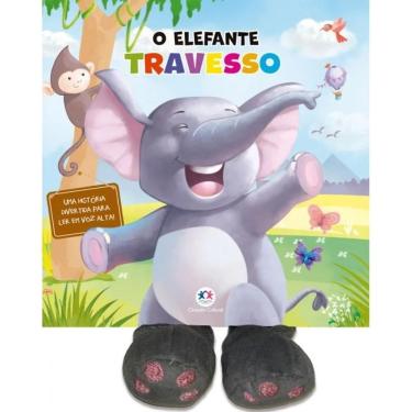 Imagem de Livro Cartonado O Elefante Travesso - Com Patinhas