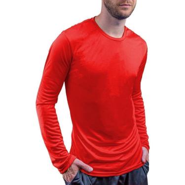 Imagem de Camiseta Com Proteção UV50+ Segunda Pele Térmica Manga Longa-Masculino