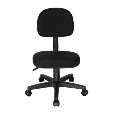 Imagem de Cadeira Secretária Base Giratória Linha Economy Preto - Design Office 