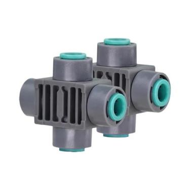 Imagem de Engates Rápidos Reforçados Para Mangueiras 1/4'' Com 2/3/4 Vias, Conec
