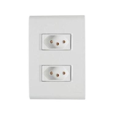Imagem de Conjunto 2 Tomadas 3p 10a - Linha Liz - Tramontina