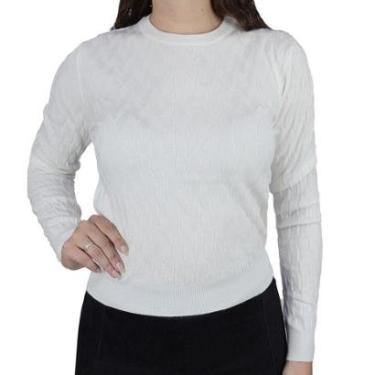 Imagem de Blusa Feminina Facinelli By Mooncity Branco Off - 651207-Feminino