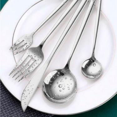 Imagem de Jogo De Talheres P Aparelho De Jantar Faqueiro Inox Prata ou Dourado 2